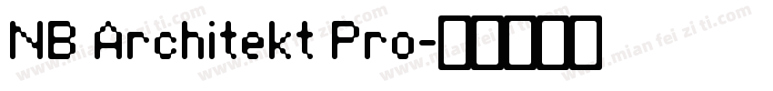 NB Architekt Pro字体转换